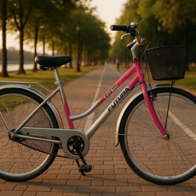 Futura bicicleta de paseo full dama carolina r-26 con timbre 5211.