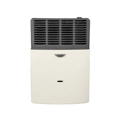 ESKABE S-21  CALEFACTOR MX-3MF G-15 3000 CALORIAS SIN SALIDA MULTIGAS MINICONVEX MARFIL.