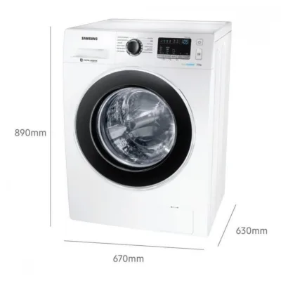 SAMSUNG WW-70J4463GW LAVARROPAS 7 KG 1400 rpm. INVERTER BUBBLE BLANCO.