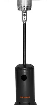 Kushiro calefactor hongo czgb-a exterior de acero pintado