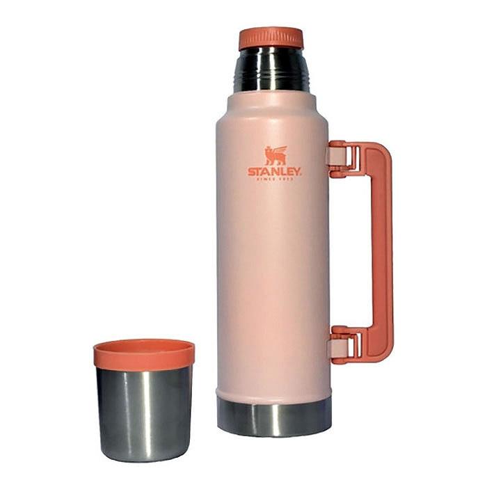 Stanley termo clasico 1.4 lts con manija color rosa - Imagen 5