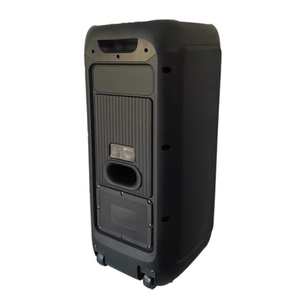 Gca sp-8218  parlante warrior 2 x 8  a batería, con luces rítmicas tipo flama - Imagen 7