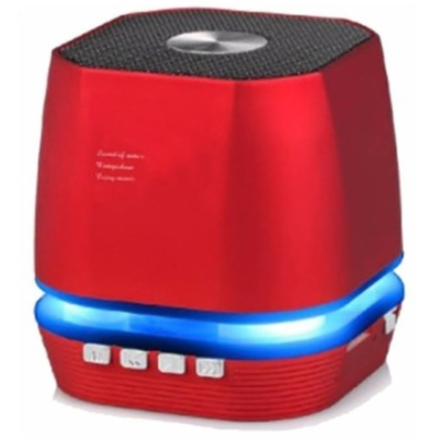 Unisef bt-u 2306/2308 mini parlante led bt/usb/radio.