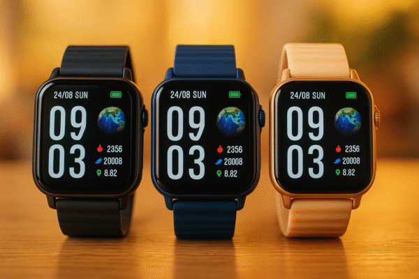 Fox box gnr-swtk-100 smart watch colores azul/beige/negro.