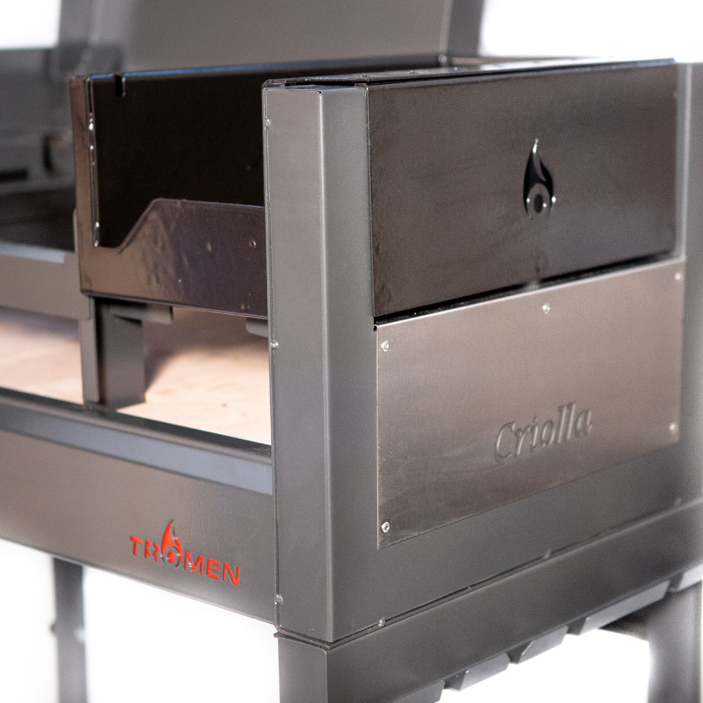 Tromen parrilla criolla a leña con base 02-000-044 - Imagen 4