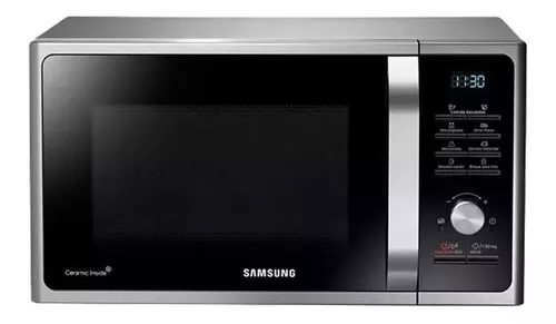 Samsung mg-28f3k3 microondas 28 lts.con grill silver. - Imagen 3