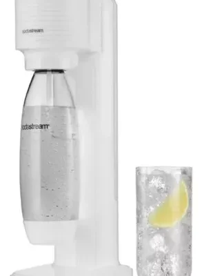 Sodastream kit gaia  (maquina+cilindro-rosa+botella) white.