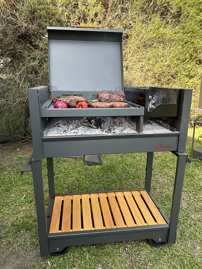 Tromen parrilla criolla a leña con base 02-000-044 - Imagen 8