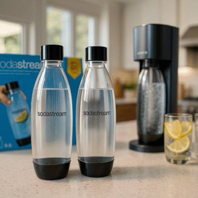 Sodastream twinpack x2 botellas 1 lts.