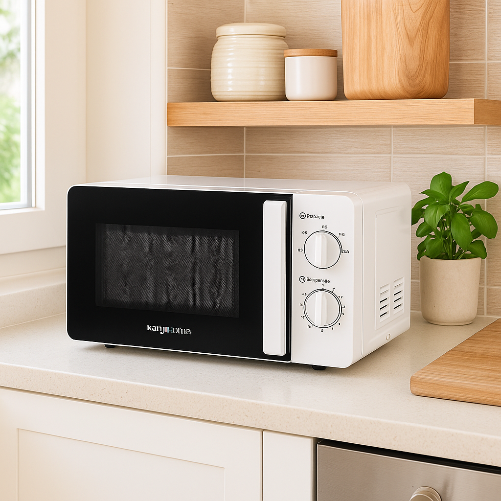 Kanjihome kjh-mw2xlx002 microondas 23l analogico blanco - Imagen 2