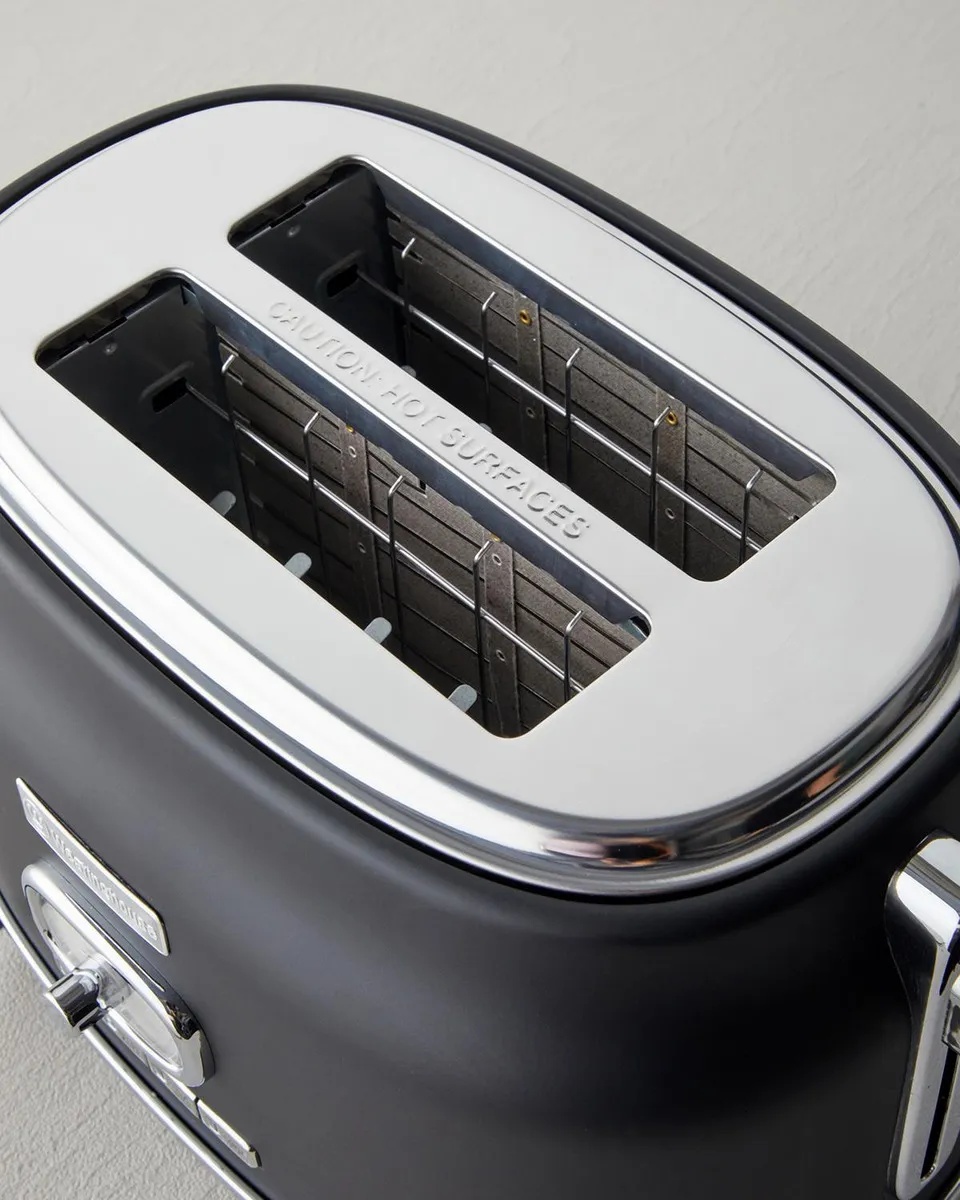 Westinghouse wh-tm800-03 tostadora retro negra. - Imagen 8