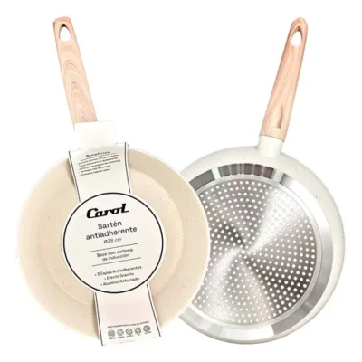 Carol sartén antiadherente 28″ con base de inducción (51428).