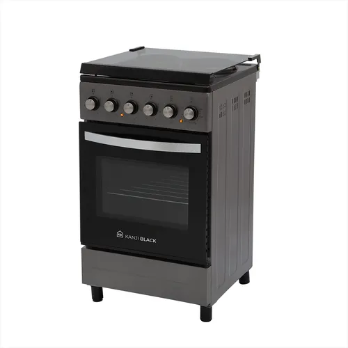 Kanji home kjh-ekg001v cocina eléctrica 50 cm kanjiblack gris 220v - Imagen 2