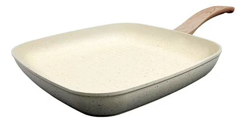 Carol bifera antiadherente 27x27 con base de inducción granito crema (51902). - Imagen 5