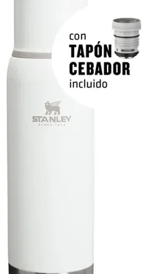 Stanley termo adventure to-go 1 lts con tapón cebad Blanco polar 12206-008.