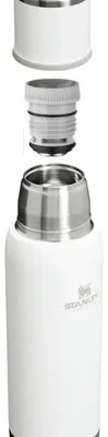 Stanley termo adventure to-go 1 lts con tapón cebad Blanco polar 12206-008.