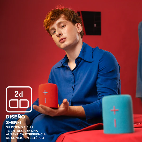 Stromberg parlante twin-2 rojo-azul 10w 2 x 2.25 - Imagen 4