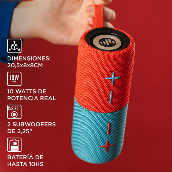 Stromberg parlante twin-2 rojo-azul 10w 2 x 2.25 - Imagen 8