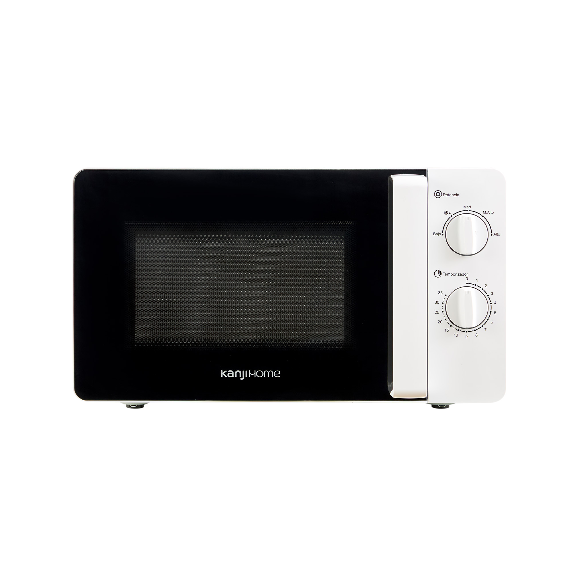 Kanjihome kjh-mw2xlx002 microondas 23l analogico blanco - Imagen 3