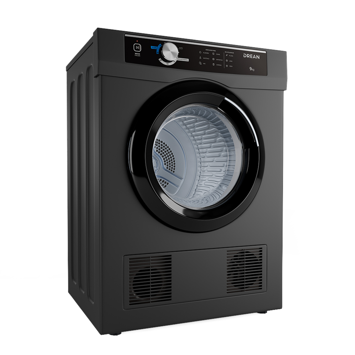 Drean sed090vgclo secarropa calor 9kg 1770w gris. - Imagen 7