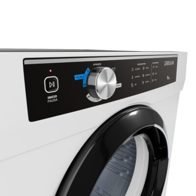Drean sed090vbclo secarropa calor 9kg 1770w blanco.