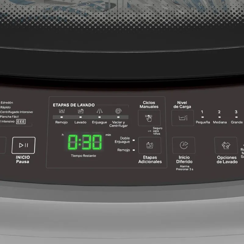 Whirlpool ww-10htbzwa lavarropas carga superior 12programas 10kg 740 rpm silver. - Imagen 4
