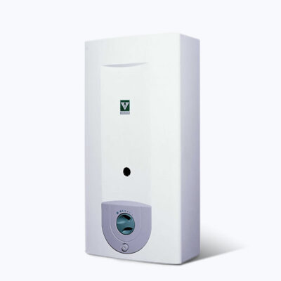 Volcan 313brvn 12 l. calefon con encendido y sensor de humos gas natural