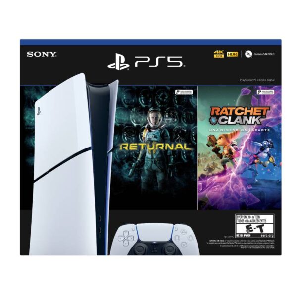 Consola Sony playstation ps5 hw-2015 digital 1tb - Imagen 6