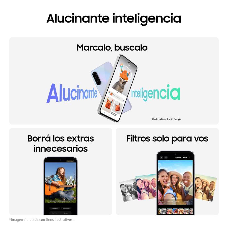 Celular samsung a36 5 g black 8gb ram-256 gb almacenamiento 6.7"pantalla cámara 50+8+5 mp - Imagen 5