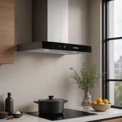 Vonne ccei-td60 campana extractora 230w digital color acero