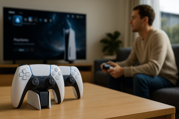 Sony cfi-zct1w joystick original ps5 control inalámbrico dualsense blanco