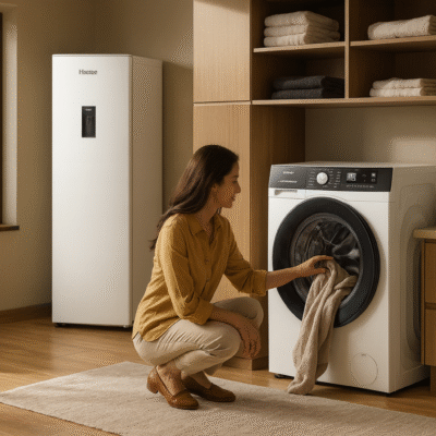 Hisense wf3s1043bw lavarropas inverter smart blanco 10,5 kg+1400 rpm