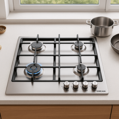 Drean agdr60eia1 anafe  60 cm acero rejillas de hierro fundido multigas.