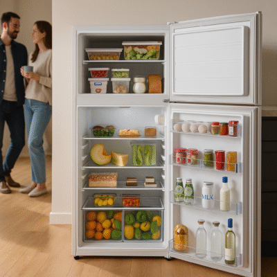 Drean Hdr400f30b heladera con freezer cíclica 397 lts. color blanco