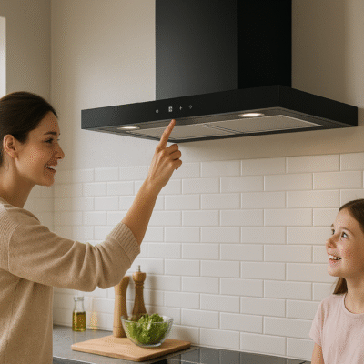 Vonne ccei-ti90 campana t-shape isla 90 black