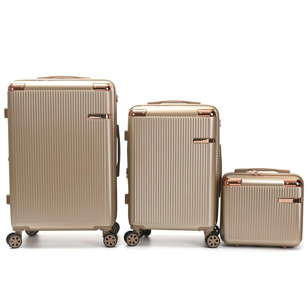 Skora beauty case rígido 14" con elástico para valija skora 20"/24" visón(39771) - Imagen 5