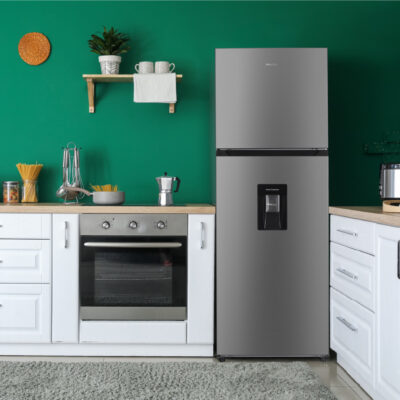 Philco phnt-267xd2 heladera top-mount no frost con dispenser 281l acero